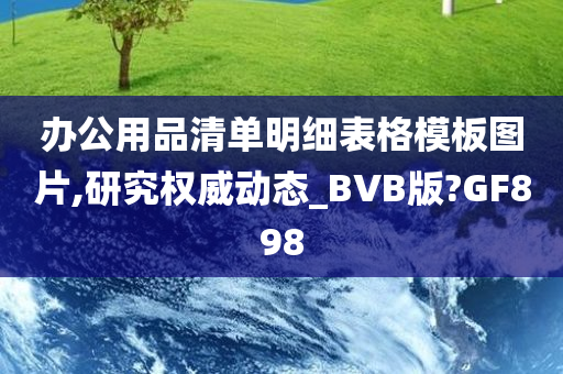 办公用品清单明细表格模板图片,研究权威动态_BVB版?GF898