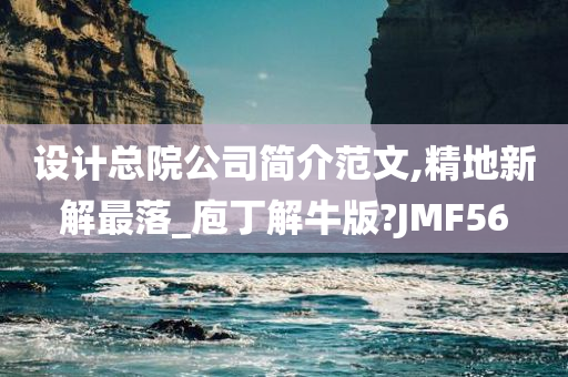 设计总院公司简介范文,精地新解最落_庖丁解牛版?JMF56