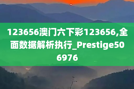 123656澳门六下彩123656,全面数据解析执行_Prestige506976