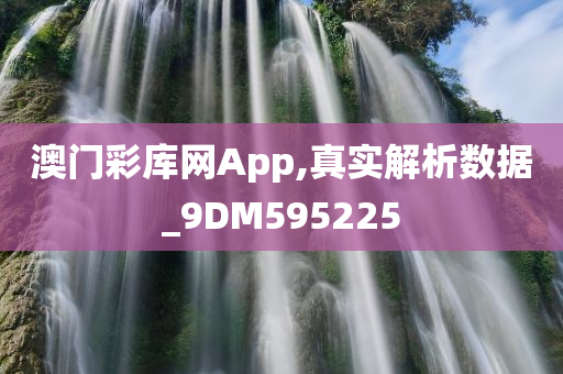 澳门彩库网App,真实解析数据_9DM595225