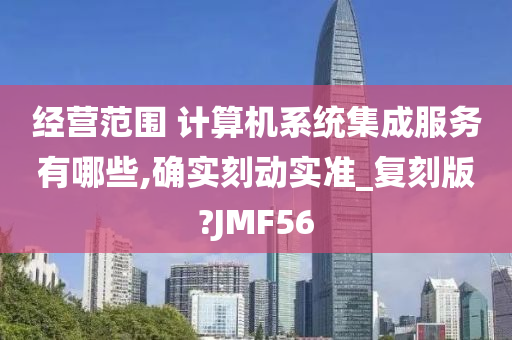 经营范围 计算机系统集成服务有哪些,确实刻动实准_复刻版?JMF56