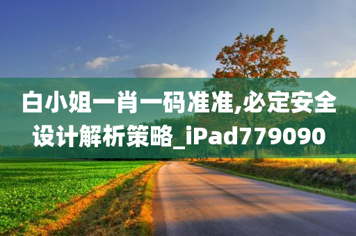 白小姐一肖一码准准,必定安全设计解析策略_iPad779090