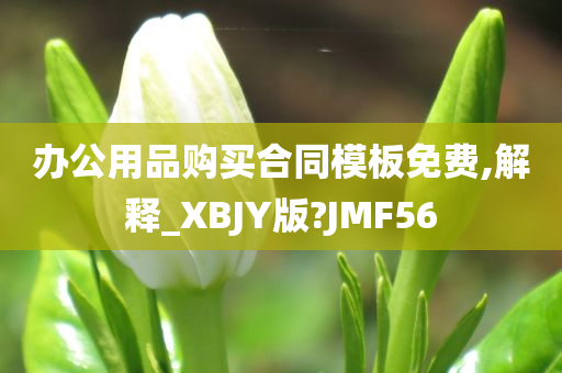 办公用品购买合同模板免费,解释_XBJY版?JMF56