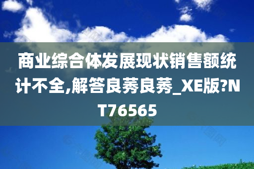 商业综合体发展现状销售额统计不全,解答良莠良莠_XE版?NT76565