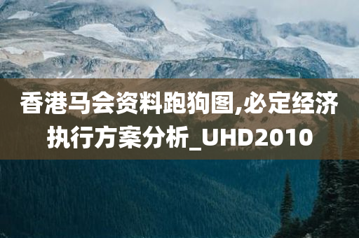 香港马会资料跑狗图,必定经济执行方案分析_UHD2010