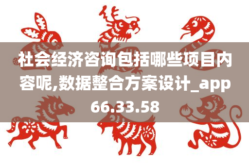 社会经济咨询包括哪些项目内容呢,数据整合方案设计_app66.33.58