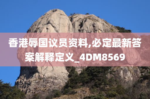 香港辱国议员资料,必定最新答案解释定义_4DM8569