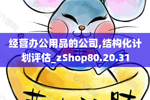 经营办公用品的公司,结构化计划评估_zShop80.20.31