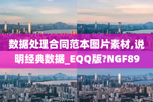 数据处理合同范本图片素材,说明经典数据_EQQ版?NGF89