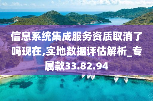 信息系统集成服务资质取消了吗现在,实地数据评估解析_专属款33.82.94