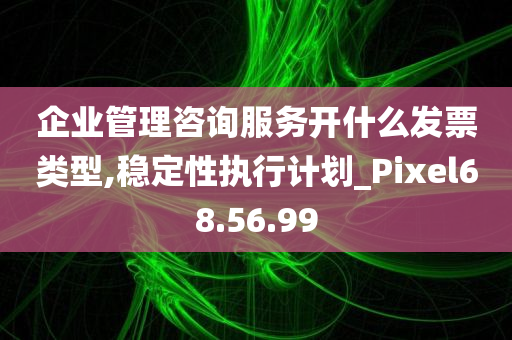 企业管理咨询服务开什么发票类型,稳定性执行计划_Pixel68.56.99