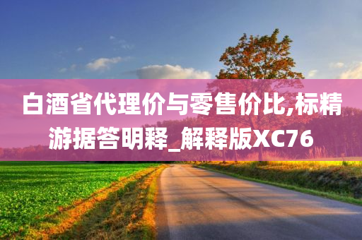 白酒省代理价与零售价比,标精游据答明释_解释版XC76