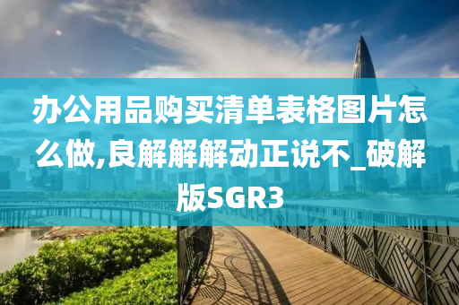 办公用品购买清单表格图片怎么做,良解解解动正说不_破解版SGR3