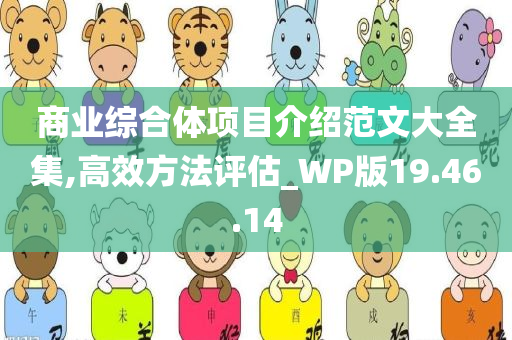 商业综合体项目介绍范文大全集,高效方法评估_WP版19.46.14