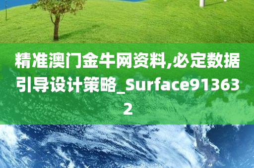 精准澳门金牛网资料,必定数据引导设计策略_Surface913632