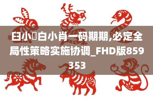 臼小爼白小肖一码期期,必定全局性策略实施协调_FHD版859353