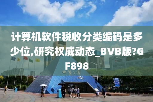 计算机软件税收分类编码是多少位,研究权威动态_BVB版?GF898