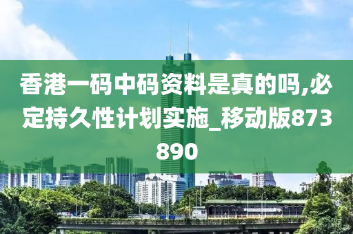 香港一码中码资料是真的吗,必定持久性计划实施_移动版873890