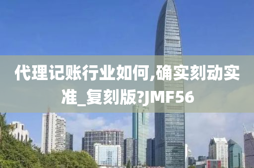 代理记账行业如何,确实刻动实准_复刻版?JMF56