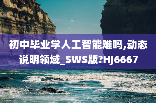 初中毕业学人工智能难吗,动态说明领域_SWS版?HJ6667