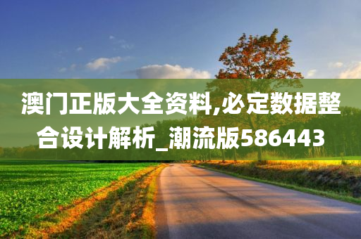 澳门正版大全资料,必定数据整合设计解析_潮流版586443