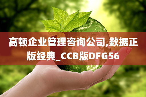 高顿企业管理咨询公司,数据正版经典_CCB版DFG56