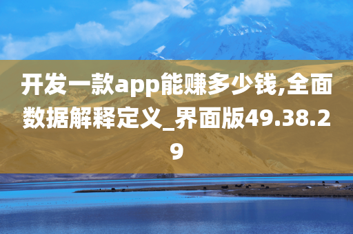 开发一款app能赚多少钱,全面数据解释定义_界面版49.38.29