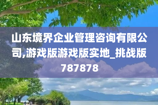 山东境界企业管理咨询有限公司,游戏版游戏版实地_挑战版787878