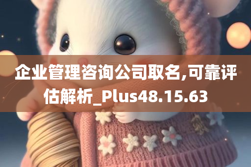 企业管理咨询公司取名,可靠评估解析_Plus48.15.63