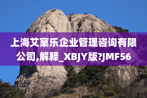 上海艾窠乐企业管理咨询有限公司,解释_XBJY版?JMF56