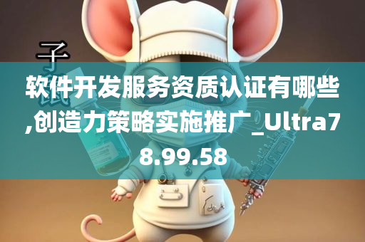 软件开发服务资质认证有哪些,创造力策略实施推广_Ultra78.99.58