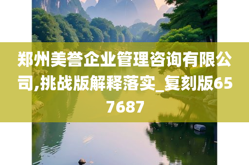 郑州美誉企业管理咨询有限公司,挑战版解释落实_复刻版657687