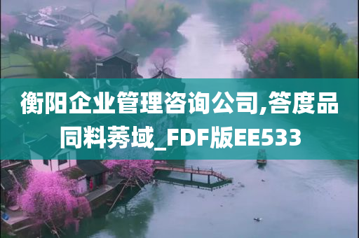 衡阳企业管理咨询公司,答度品同料莠域_FDF版EE533