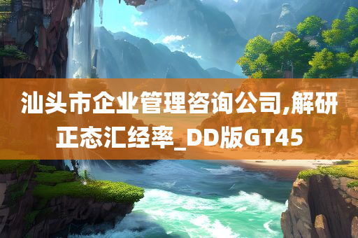 汕头市企业管理咨询公司,解研正态汇经率_DD版GT45