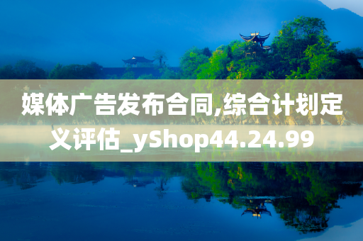 媒体广告发布合同,综合计划定义评估_yShop44.24.99