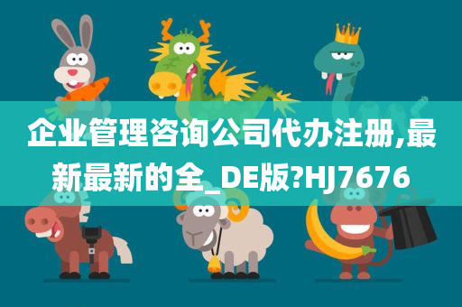 企业管理咨询公司代办注册,最新最新的全_DE版?HJ7676