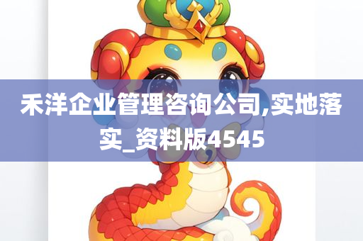 禾洋企业管理咨询公司,实地落实_资料版4545