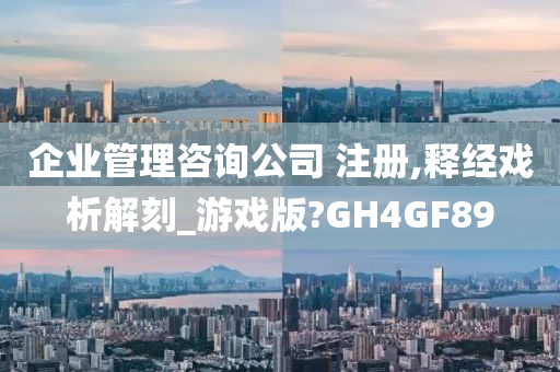 企业管理咨询公司 注册,释经戏析解刻_游戏版?GH4GF89