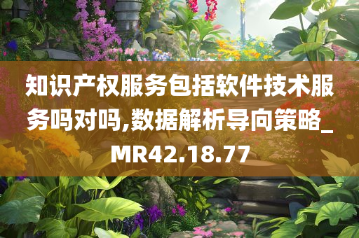 知识产权服务包括软件技术服务吗对吗,数据解析导向策略_MR42.18.77