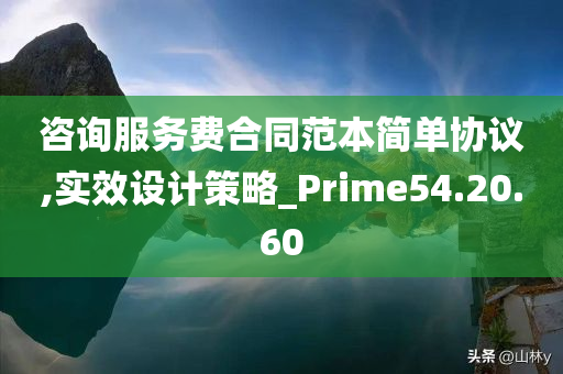 咨询服务费合同范本简单协议,实效设计策略_Prime54.20.60