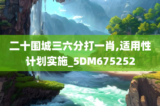 二十围城三六分打一肖,适用性计划实施_5DM675252