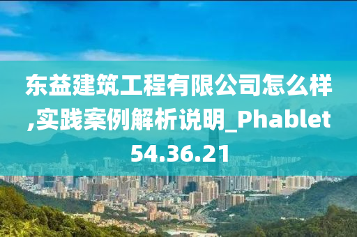 东益建筑工程有限公司怎么样,实践案例解析说明_Phablet54.36.21