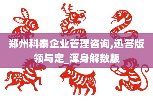 郑州科泰企业管理咨询,迅答版领与定_浑身解数版