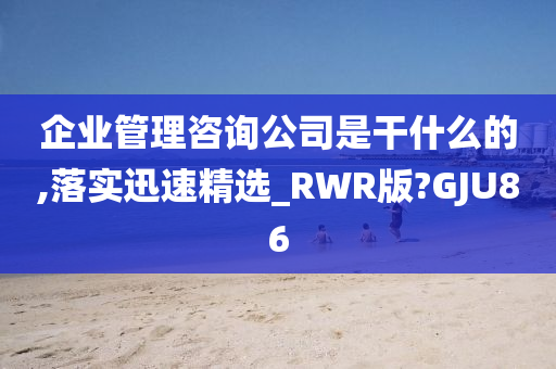 企业管理咨询公司是干什么的,落实迅速精选_RWR版?GJU86