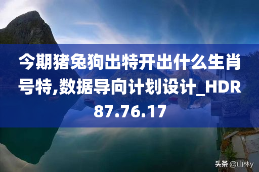 今期猪兔狗出特开出什么生肖号特,数据导向计划设计_HDR87.76.17