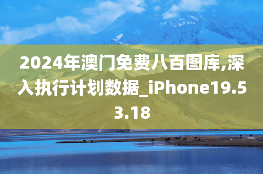 2024年澳门免费八百图库,深入执行计划数据_iPhone19.53.18