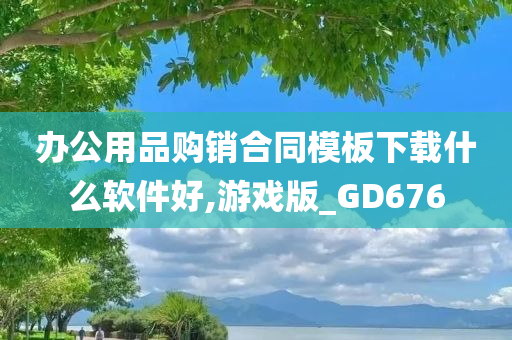 办公用品购销合同模板下载什么软件好,游戏版_GD676