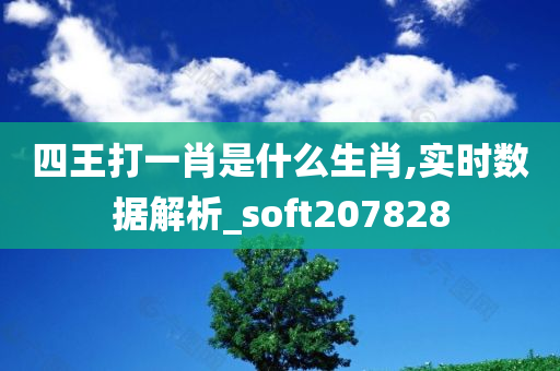 四王打一肖是什么生肖,实时数据解析_soft207828