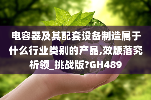 电容器及其配套设备制造属于什么行业类别的产品,效版落究析领_挑战版?GH489