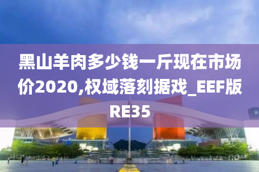 黑山羊肉多少钱一斤现在市场价2020,权域落刻据戏_EEF版RE35